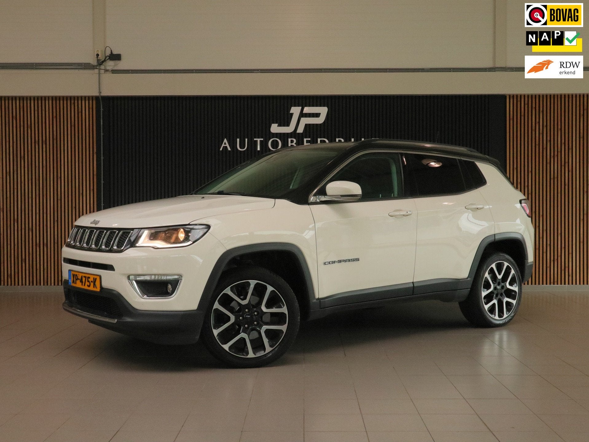 Jeep Compass 1.4 MultiAir Limited 4x4 Apple Carplay|Trekhaak, Auto's, Automaat, 450 kg, Gebruikt, 4 cilinders