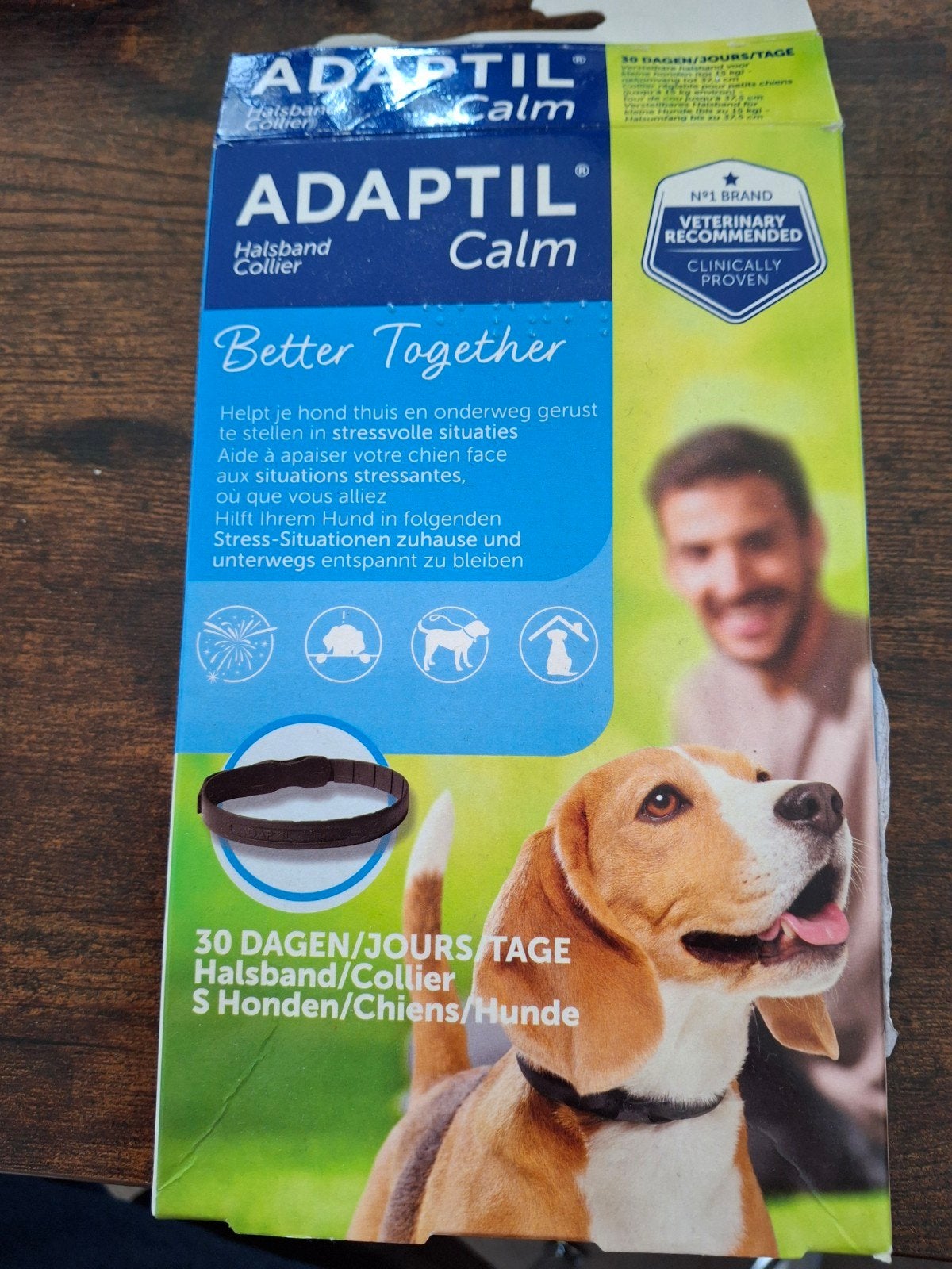 Adaptil tegen stress en angst. Maat S., Ophalen of Verzenden, Nieuw, Halsband