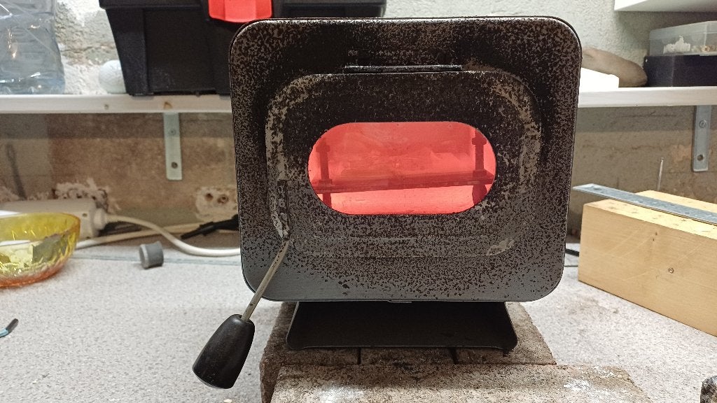 Efco Emailleeroven  Oven om te emailleren ook voor glasfusen, Hobby en Vrije tijd, Ophalen of Verzenden, Gebruikt, Overige typen
