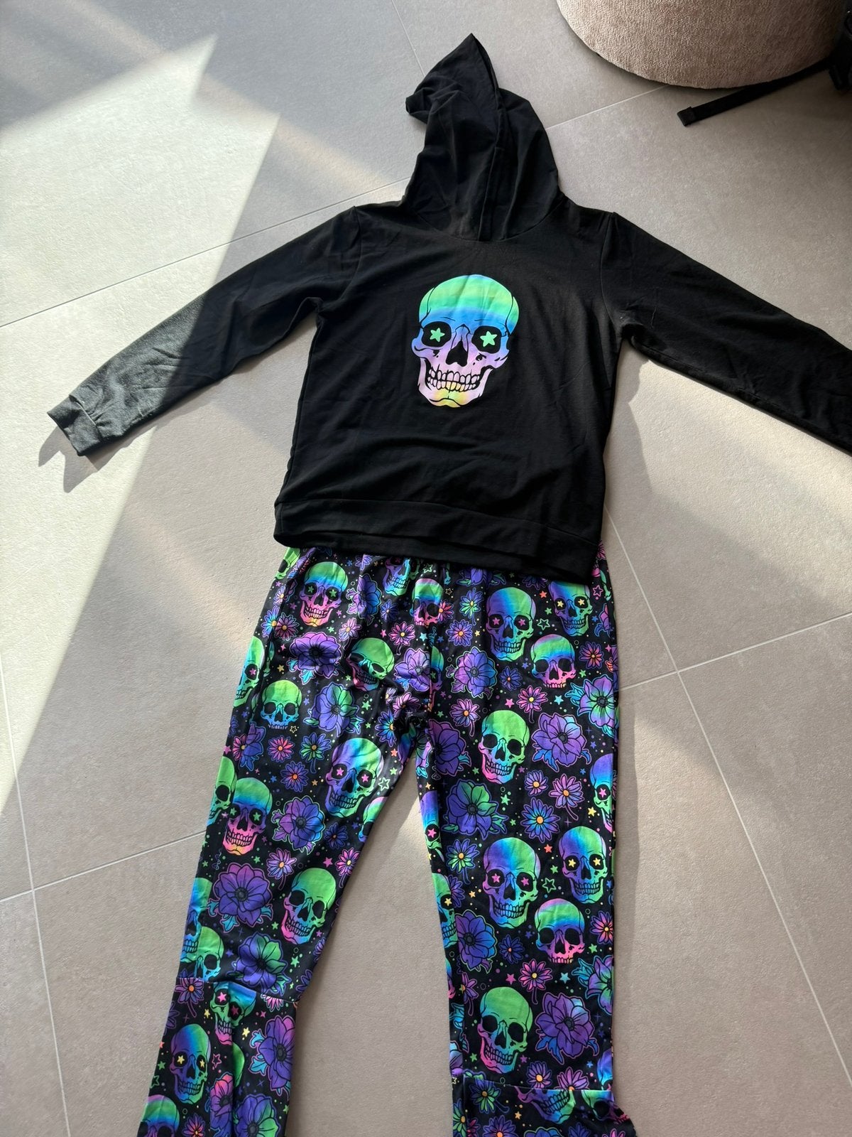Tk halloween trui en broek en jurkje, Ophalen of Verzenden, Zo goed als nieuw, Meisje
