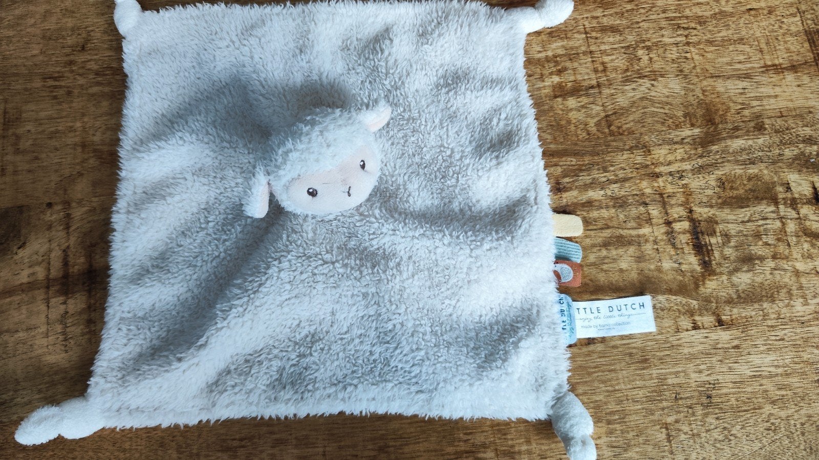 Little Dutch Knuffeldoekje Schaap - Zacht en Comfortabel, Ophalen of Verzenden, Zo goed als nieuw, Overige typen