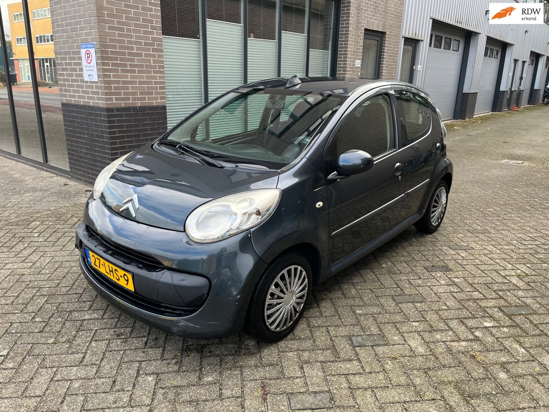 Citroen C1 1.0-12V Ambiance! AIRCO! BOEKJES!, Voorwielaandrijving, Stof, Gebruikt, 4 stoelen