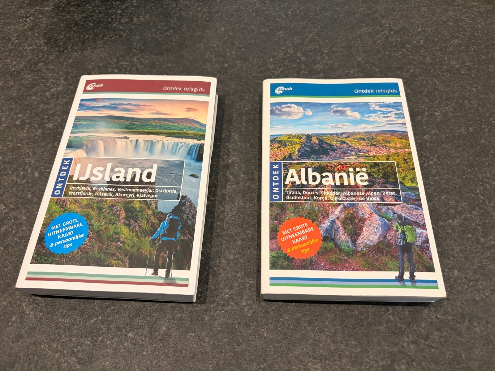 ANWB Ontdek Reisgids IJsland & Albanië, Ophalen, Europa, Zo goed als nieuw, Reisgids of -boek