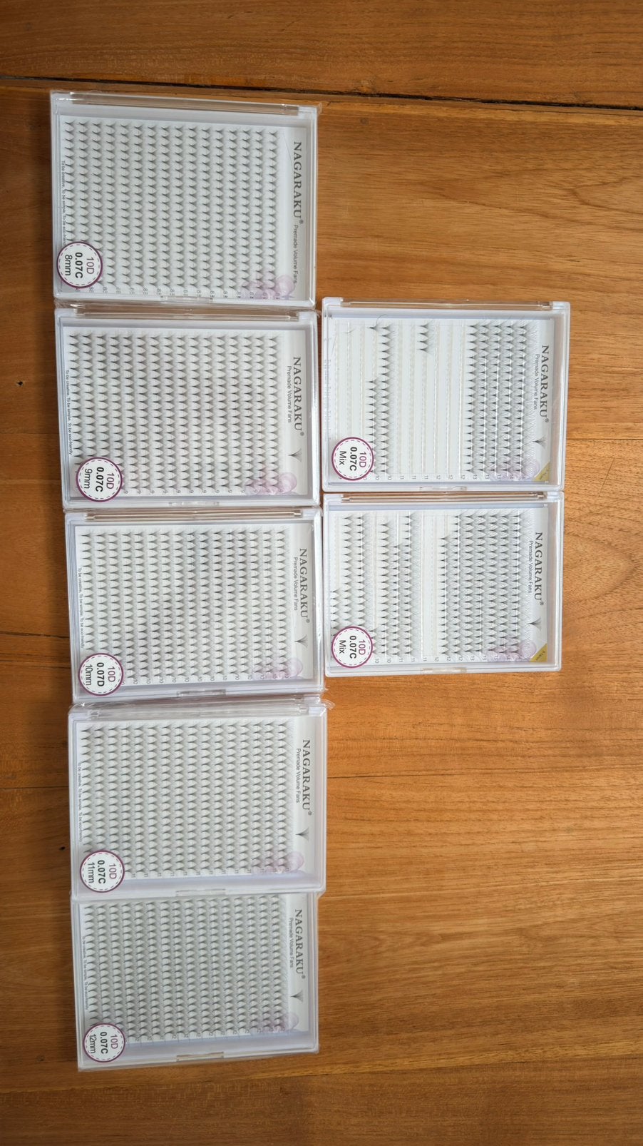 Partij wimperextensions, Ophalen of Verzenden, Zo goed als nieuw, Zwart, Ogen