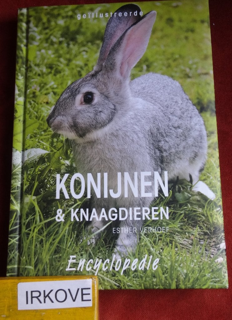 KONIJNEN EN KNAAGDIEREN ENCYC. * Esther Verhoef *, Verzenden, Zo goed als nieuw, Konijnen of Knaagdieren, Esther Verhoef-Verhallen