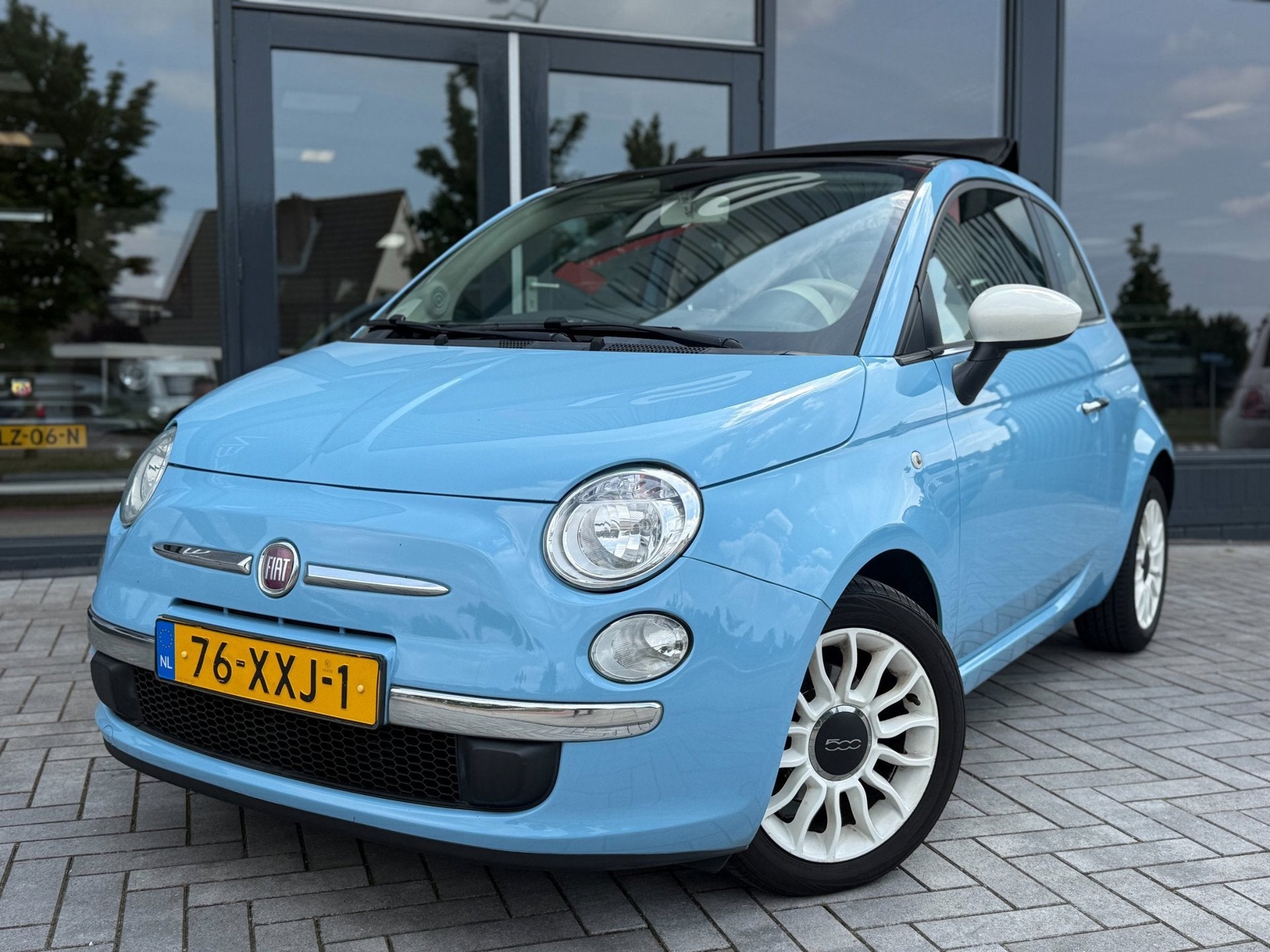 Fiat 500 C 0.9 TwinAir Color Therapy Nieuwe apk Airco Pdc, Euro 5, 86 pk, Gebruikt, 31 €/maand
