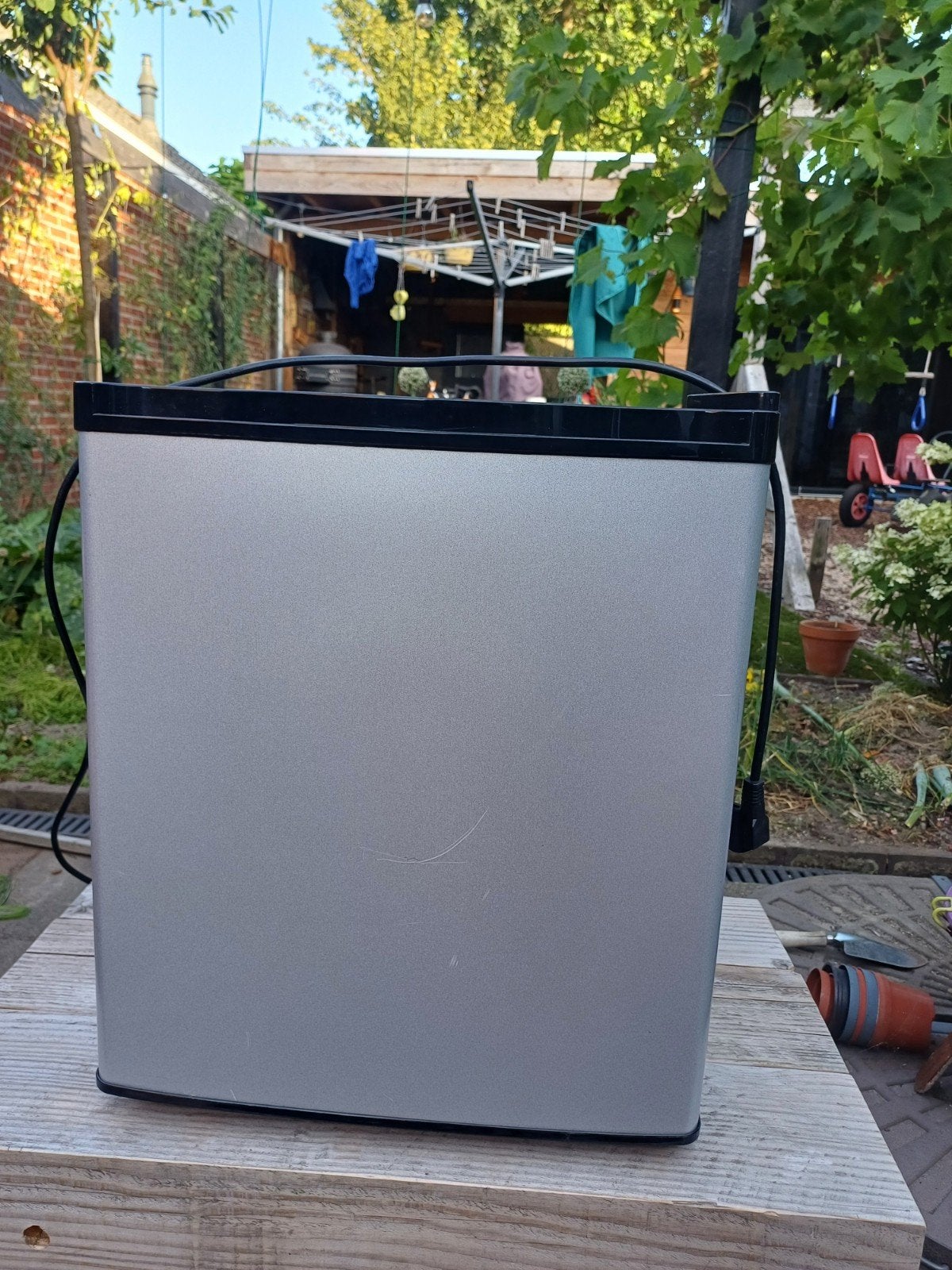 Kleine koelkast, ideaal voor camping of studentenkamer, Witgoed en Apparatuur, Ophalen, Minder dan 75 liter, Zonder vriesvak, Gebruikt
