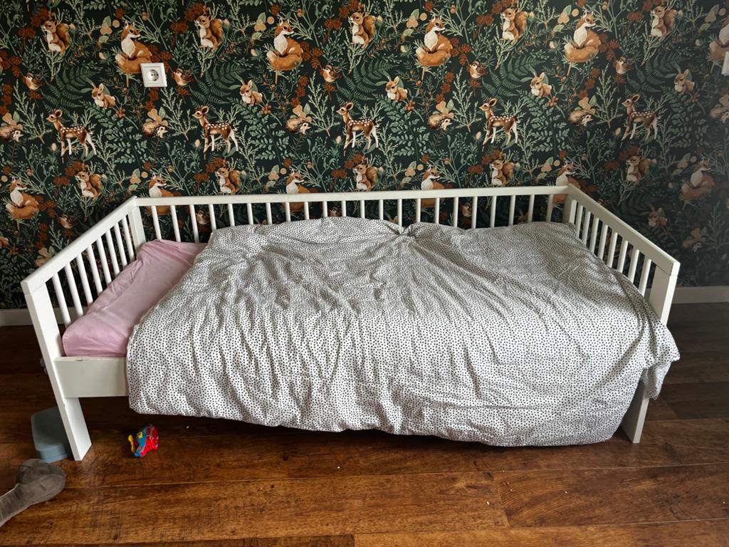 Ikea peuterbeud, Kinderen en Baby's, Gebruikt, 70 tot 85 cm, 140 tot 160 cm, Ophalen