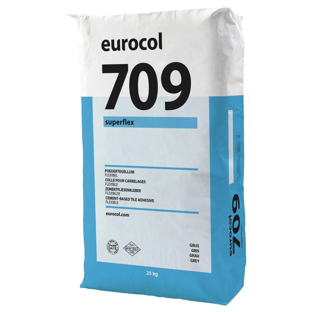 Eurocol 709 Superflex tegellijm - 15 kg over, Ophalen of Verzenden, Gebruikt