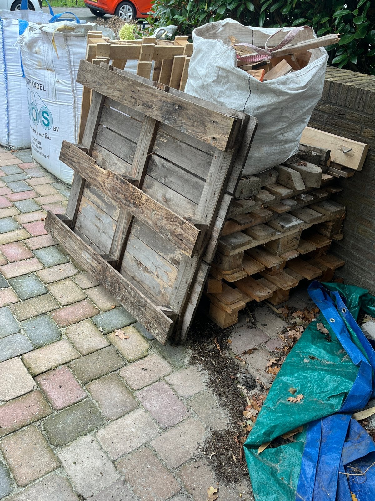 Gratis pallets brandhout, Minder dan 3 m³, Ophalen