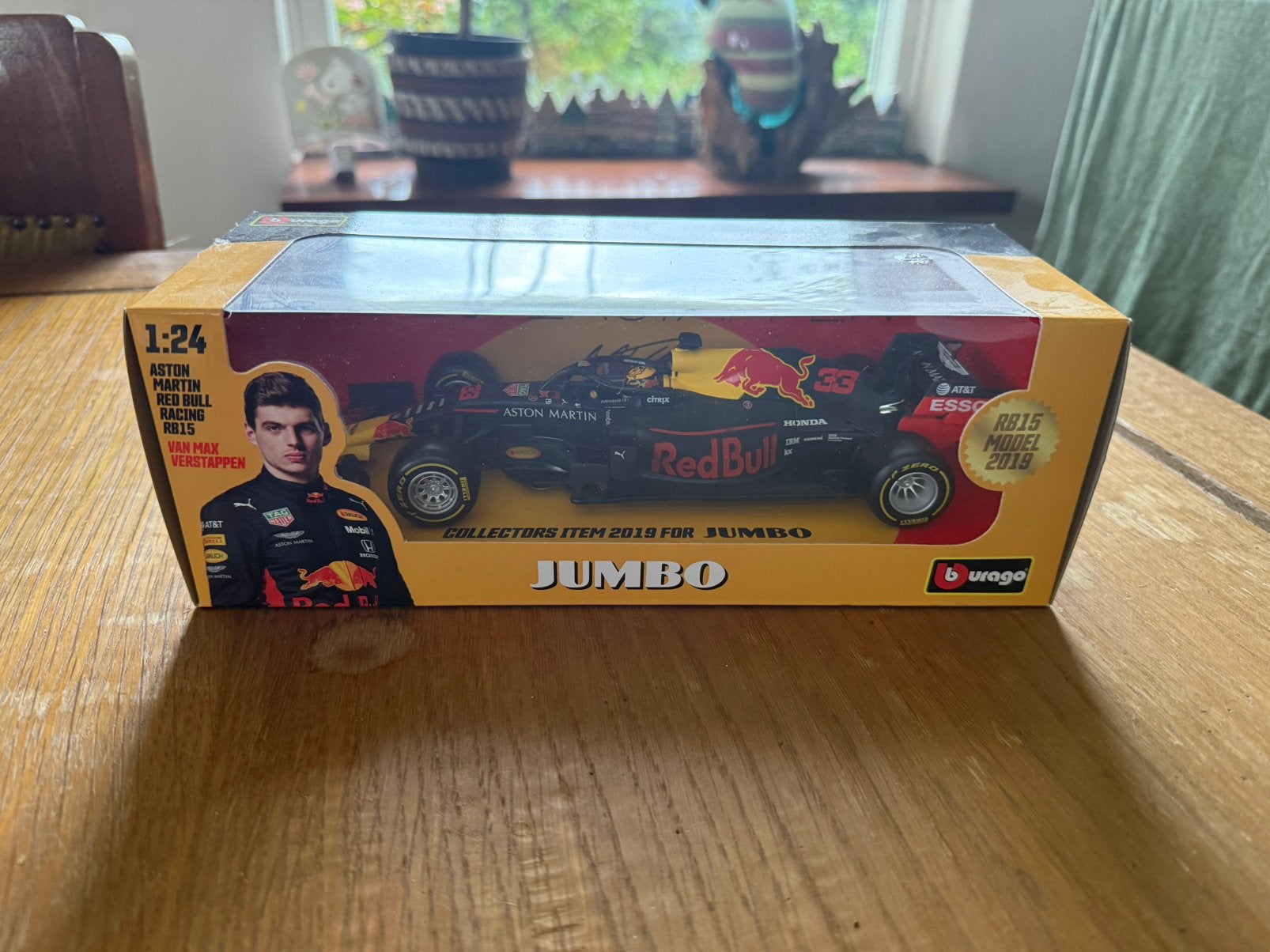 Red Bull Max Verstappen Jumbo 1:24 2019, Ophalen of Verzenden, Nieuw, Auto, Overige merken