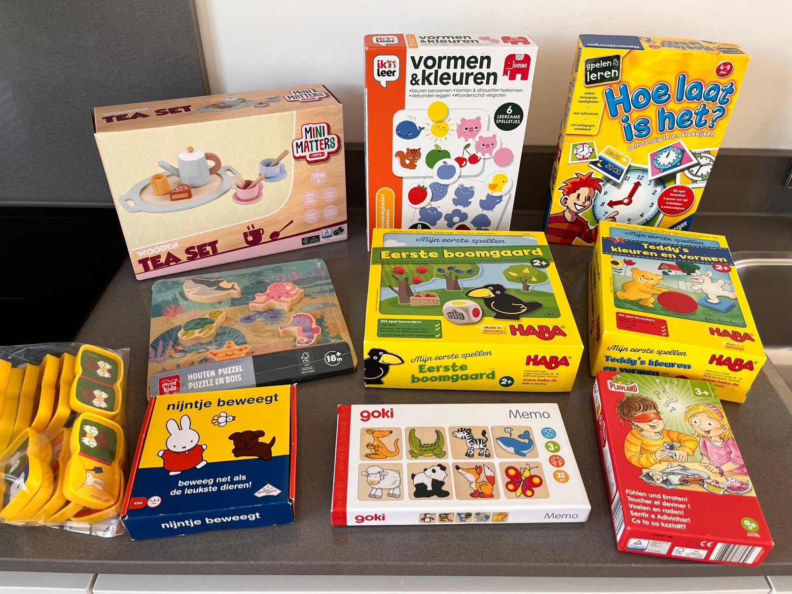 Leuke peuter/kleuter spelletjes - educatief, creatief & leuk, Kinderen en Baby's, Ophalen of Verzenden, Zo goed als nieuw