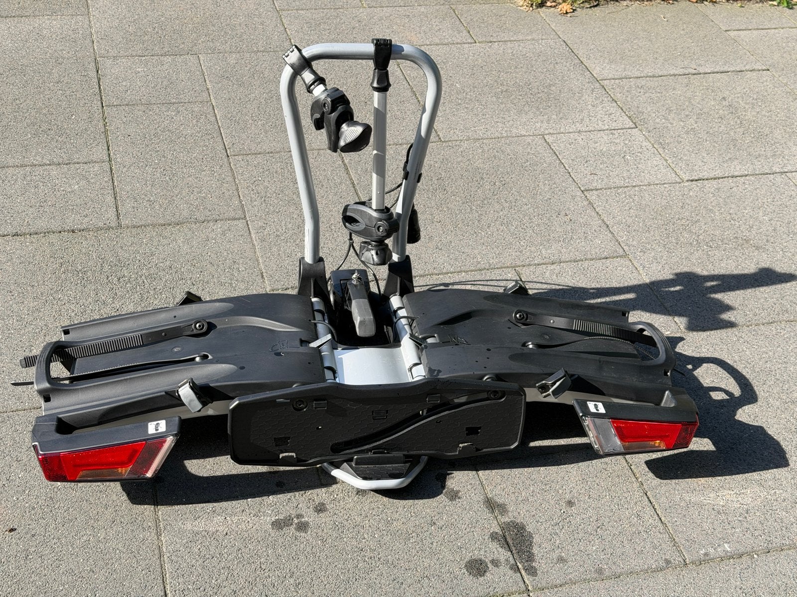 Volvo / Thule Easyfold 931 fietsendrager, Auto diversen, Ophalen, Zo goed als nieuw, Brede banden, 2 fietsen