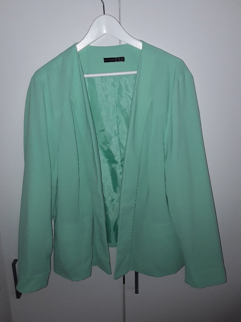 Atmosphere Fel Groen Blazer Jasje Maat 46, Atmosphere, Maat 46/48 (XL) of groter, Nieuw, Ophalen of Verzenden
