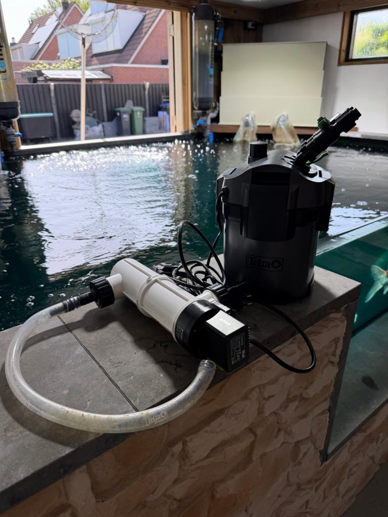 Tetra ex 500 buitenfilter met UVC., Dieren en Toebehoren, Vissen | Aquaria en Toebehoren, Ophalen of Verzenden, Zo goed als nieuw