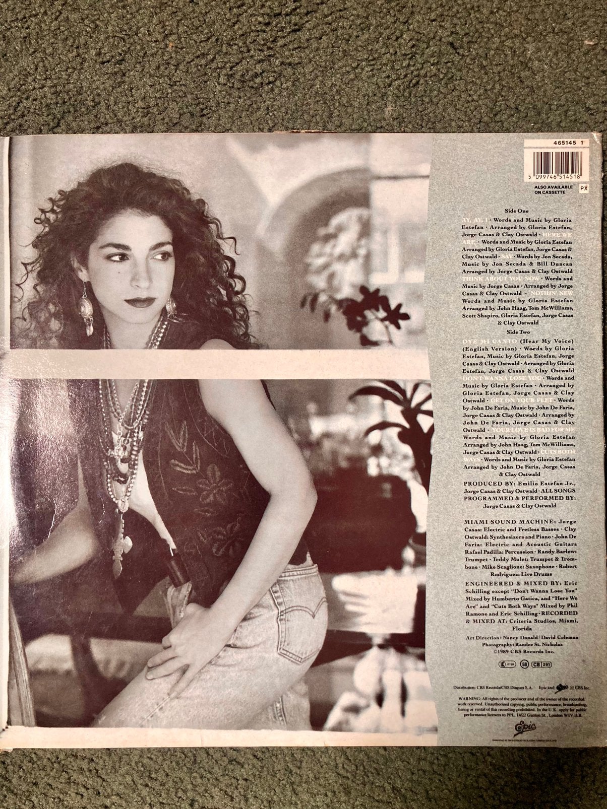 LP - Gloria Estefan - Cuts Both Ways, Ophalen, LP, Zo goed als nieuw, 12 inch