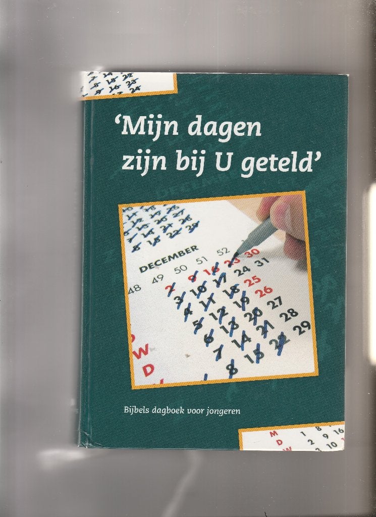 Mijn dagen zijn bij U geteld-Bijbels dagboek voor jongeren., Ophalen of Verzenden, Zo goed als nieuw