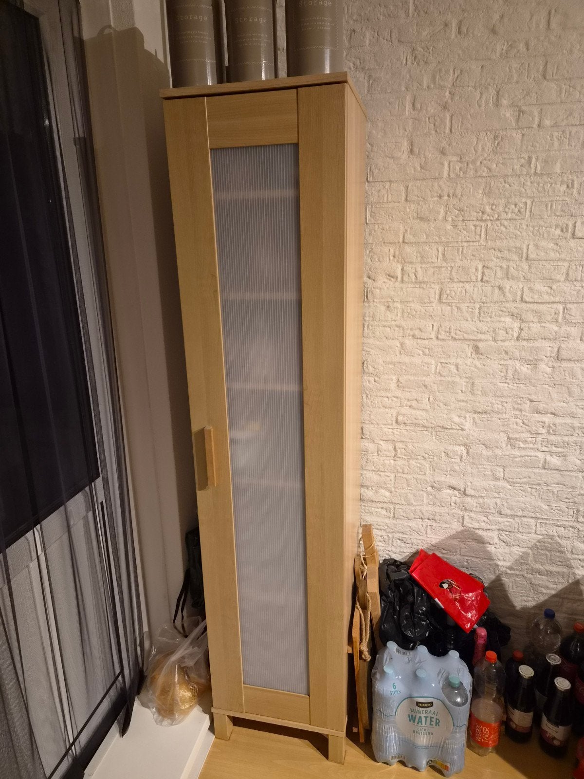 Ikea voorraad kast 180x40x40, Zo goed als nieuw, Minder dan 100 cm, 25 tot 50 cm, 50 tot 100 cm