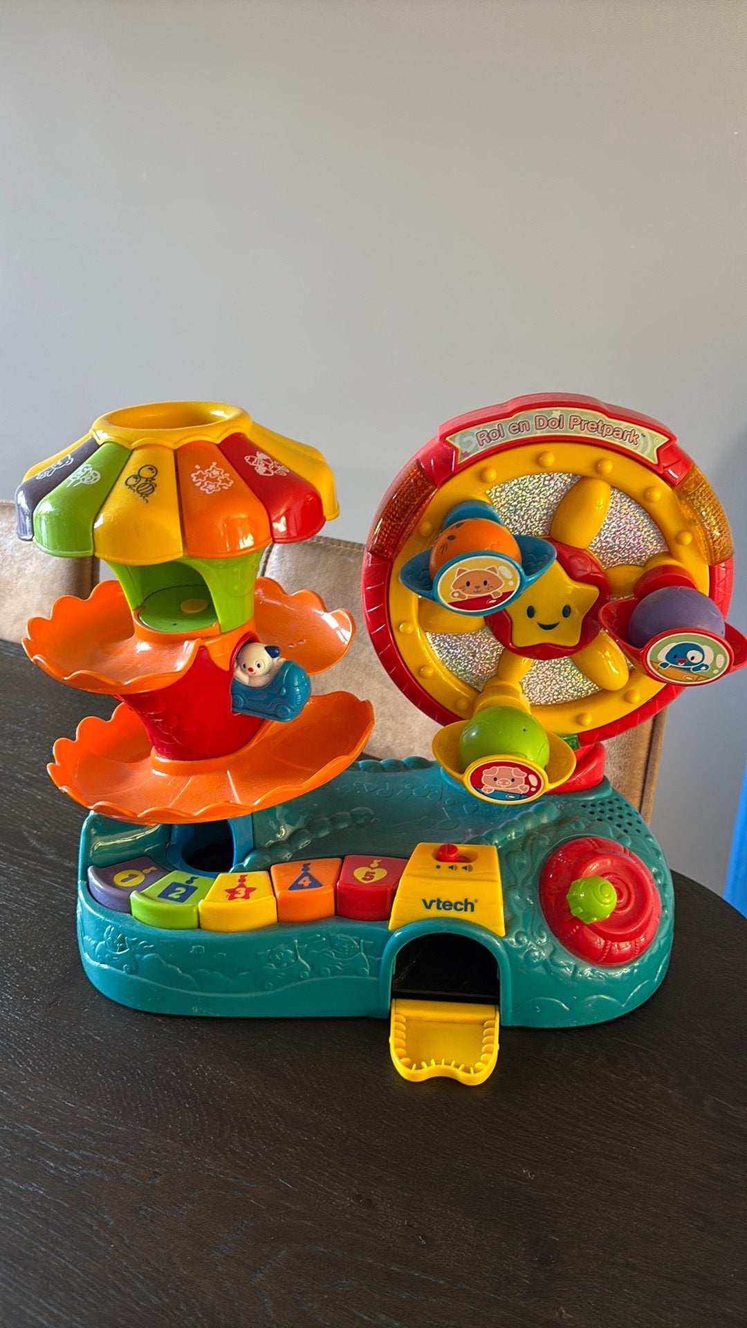 Vtech rol en dol pretpark, Ophalen, Gebruikt