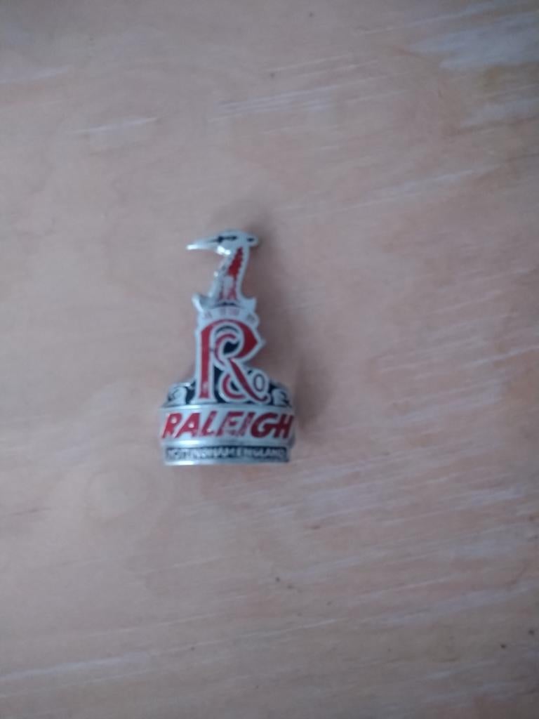 Raleigh vintage fiets embleem, Fietsen en Brommers, Fietsen | Racefietsen, Gebruikt, Ophalen, Overige merken, 10 tot 15 versnellingen