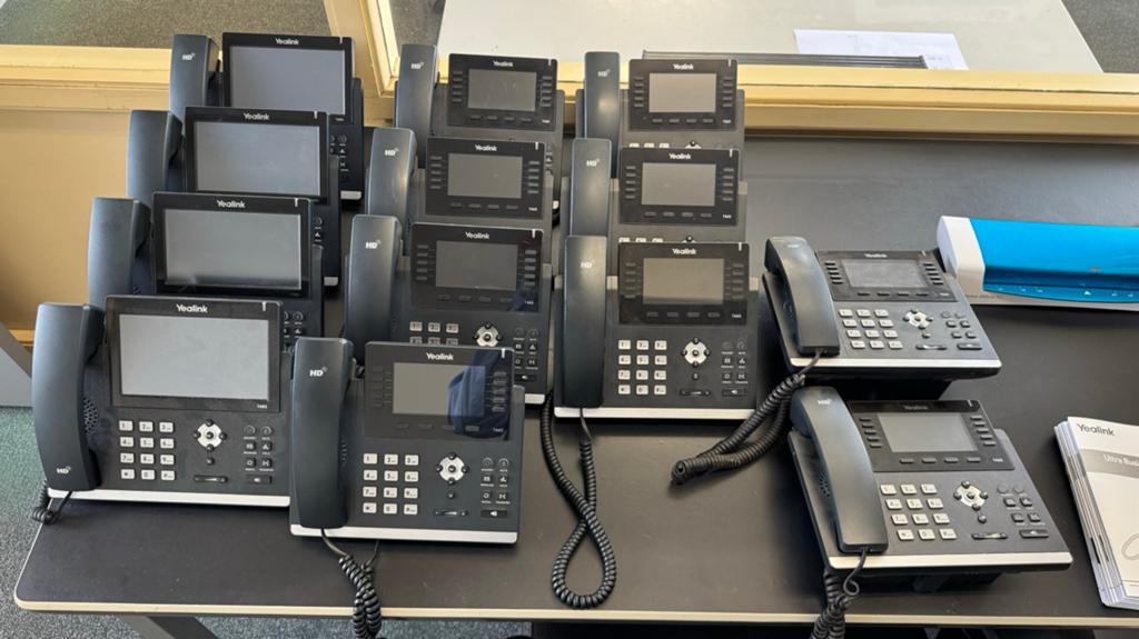 Yealink T46S en T48S VOIP toestellen, Ophalen of Verzenden, Gebruikt