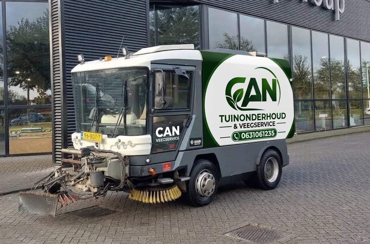 CAN Veegservice - Professionele Veegmachine, Tuin en Terras, Ophalen of Verzenden