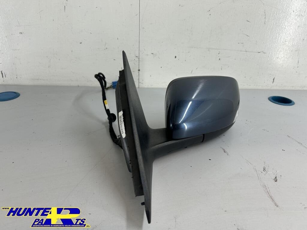 Buitenspiegel L blauw 466 Volvo V50/S40 ('04-'07) 30674977, Gebruikt, Ophalen of Verzenden, Volvo