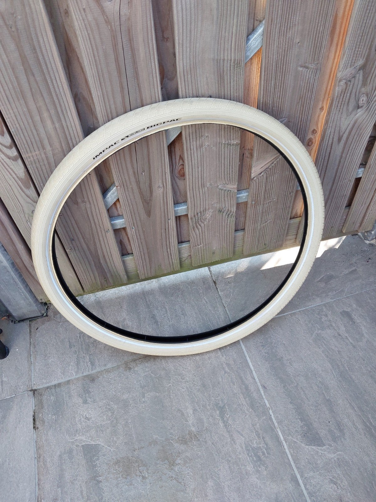 Schwalbe Impac Bigpac creme buitenband 50-622 (28x2.00), Gebruikt, Band, Schwalbe, Toerfiets