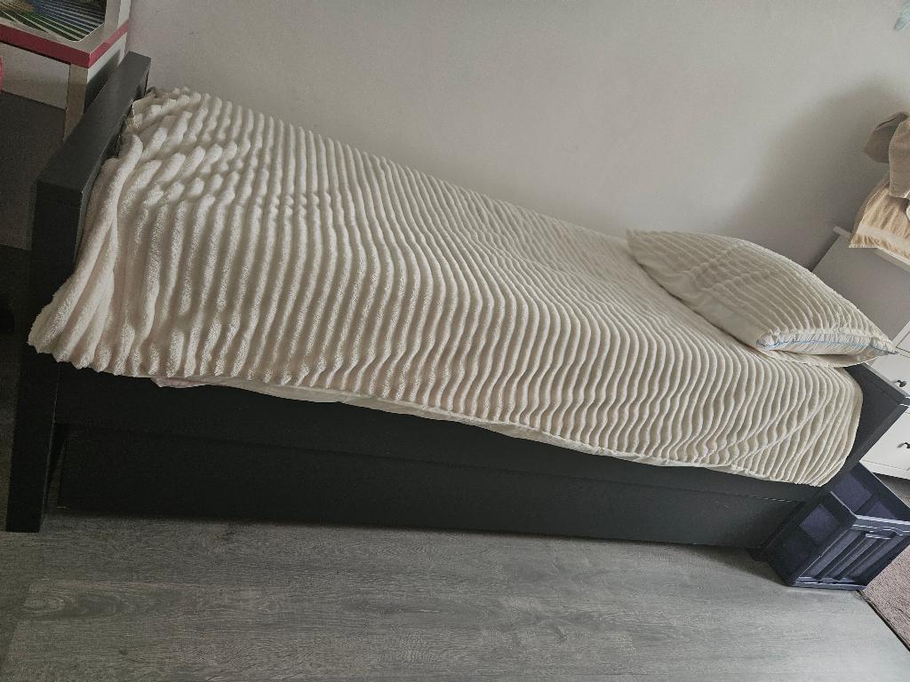 Bopita stevige bed met extra slaapplek of opbergruimte, Gebruikt, Eenpersoons, Ophalen of Verzenden, Overige maten