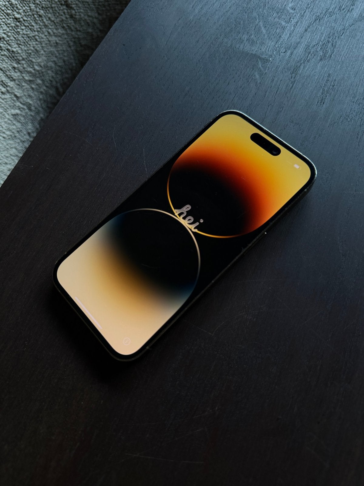 iPhone 14 Pro met lichte kras en hoesje, Telecommunicatie, Ophalen, Gebruikt, IPhone 14 Pro