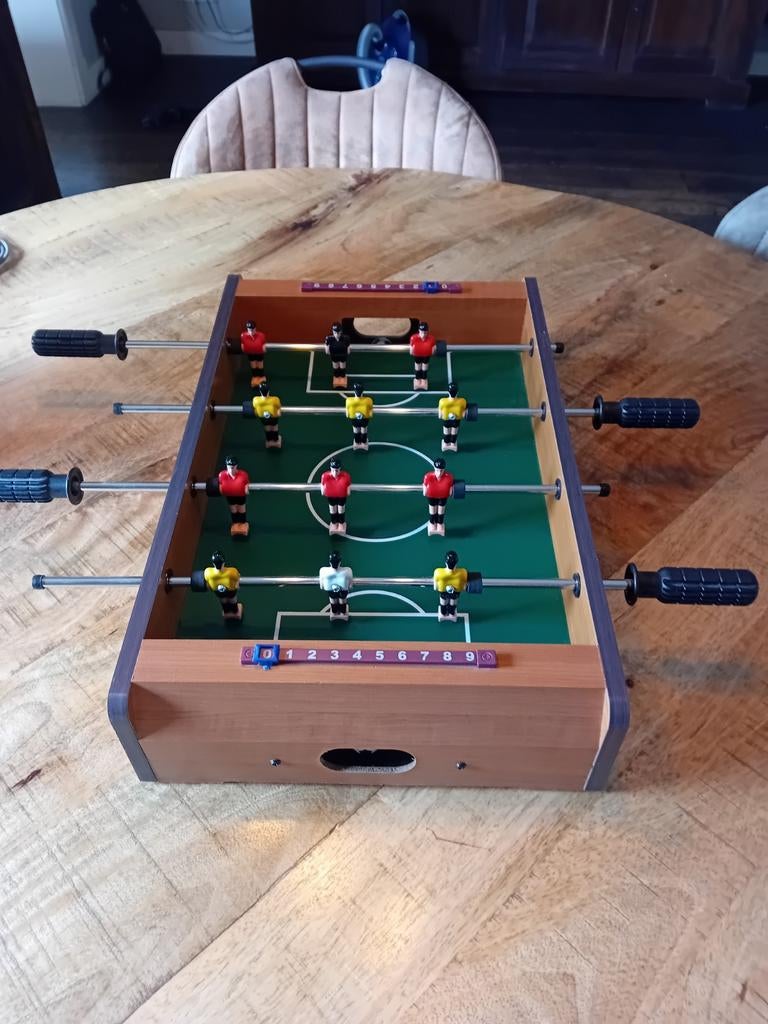 Mini Voetbaltafel, Kinderen en Baby's, Speelgoed | Voetbaltafels, Ophalen, Zo goed als nieuw