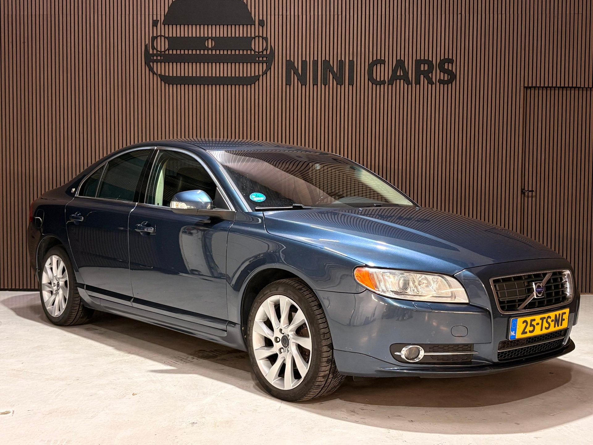 Volvo S80 3.2 Momentum Automaat Stoelvw NAP Leer, Auto's, Zwart, Bedrijf, Automatische klimaatregeling, Euro 4