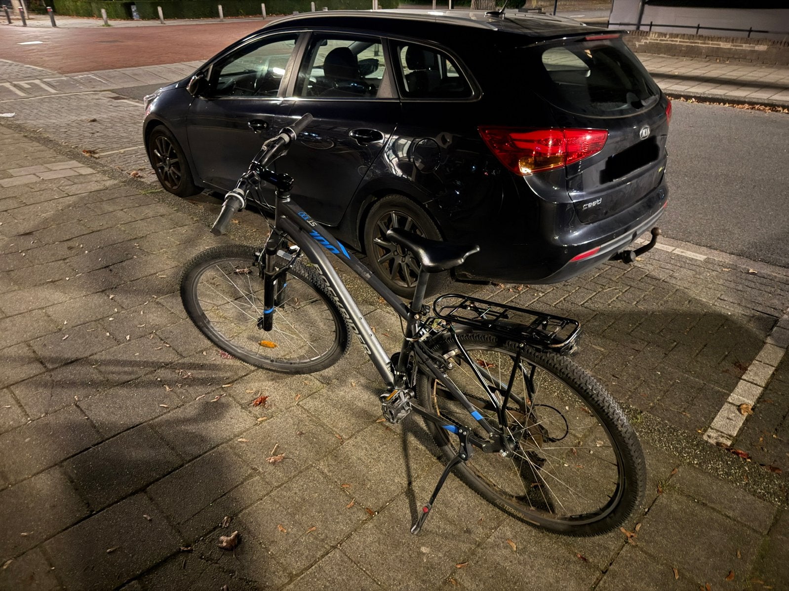 Rockrider MTB ST100 (2024) met extra's, Gebruikt, Hardtail, 53 tot 57 cm, Ophalen
