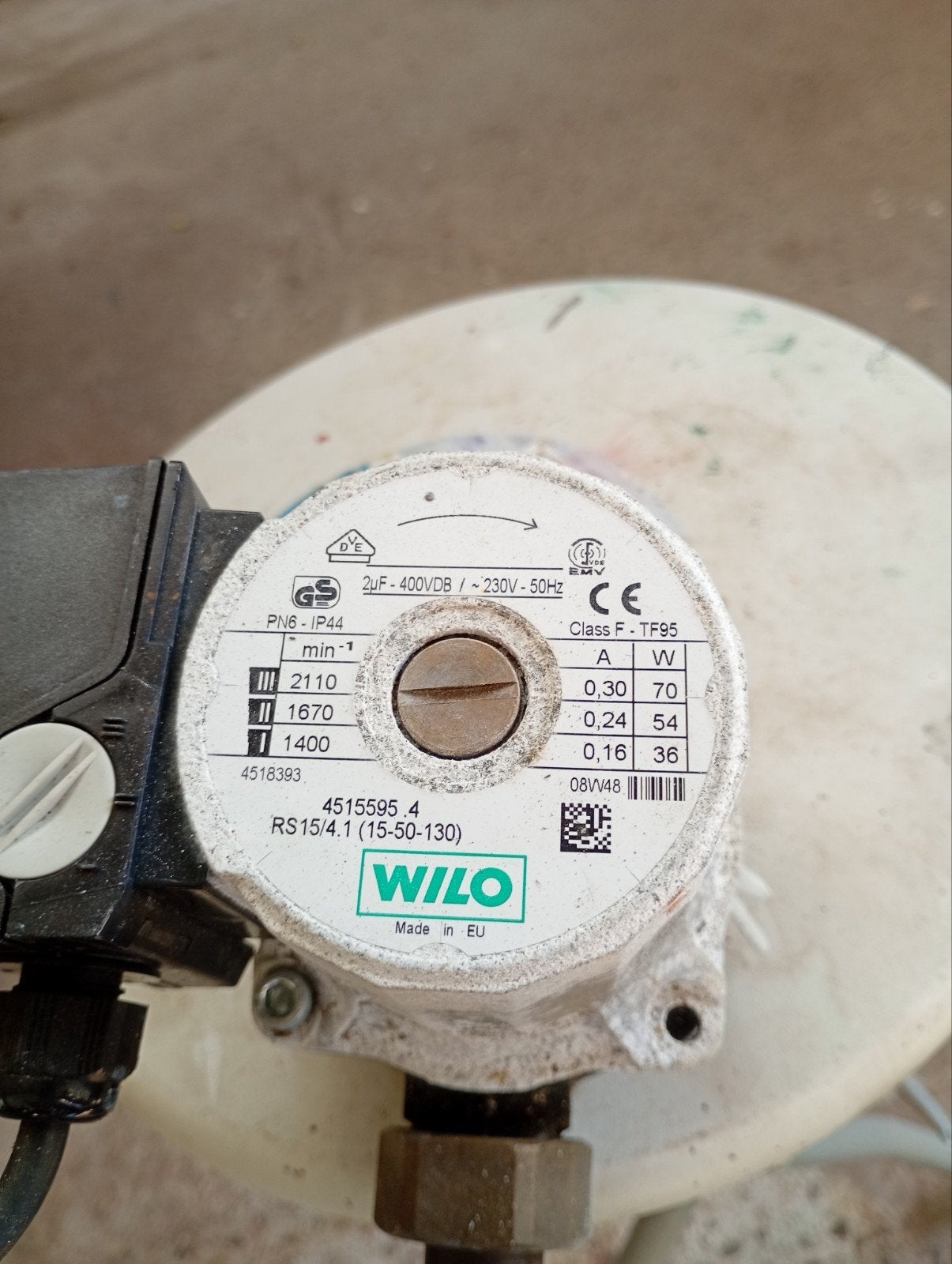 Wilo RS15/4.1 Circulatiepomp - Gebruikt, Ophalen