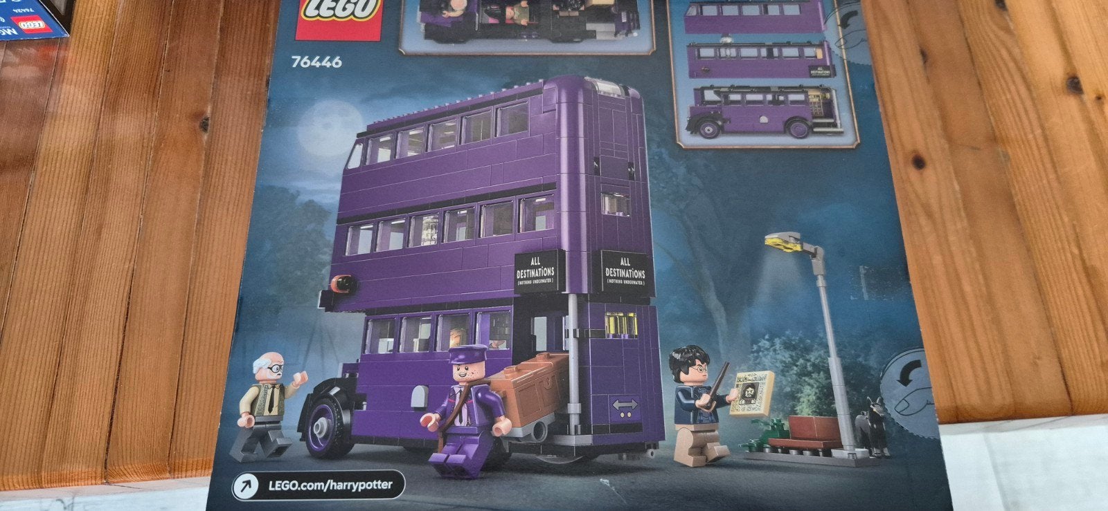Lego Harry Potter 76446 knight Bus, Lego, Harry Potter, Ophalen of Verzenden, Zo goed als nieuw