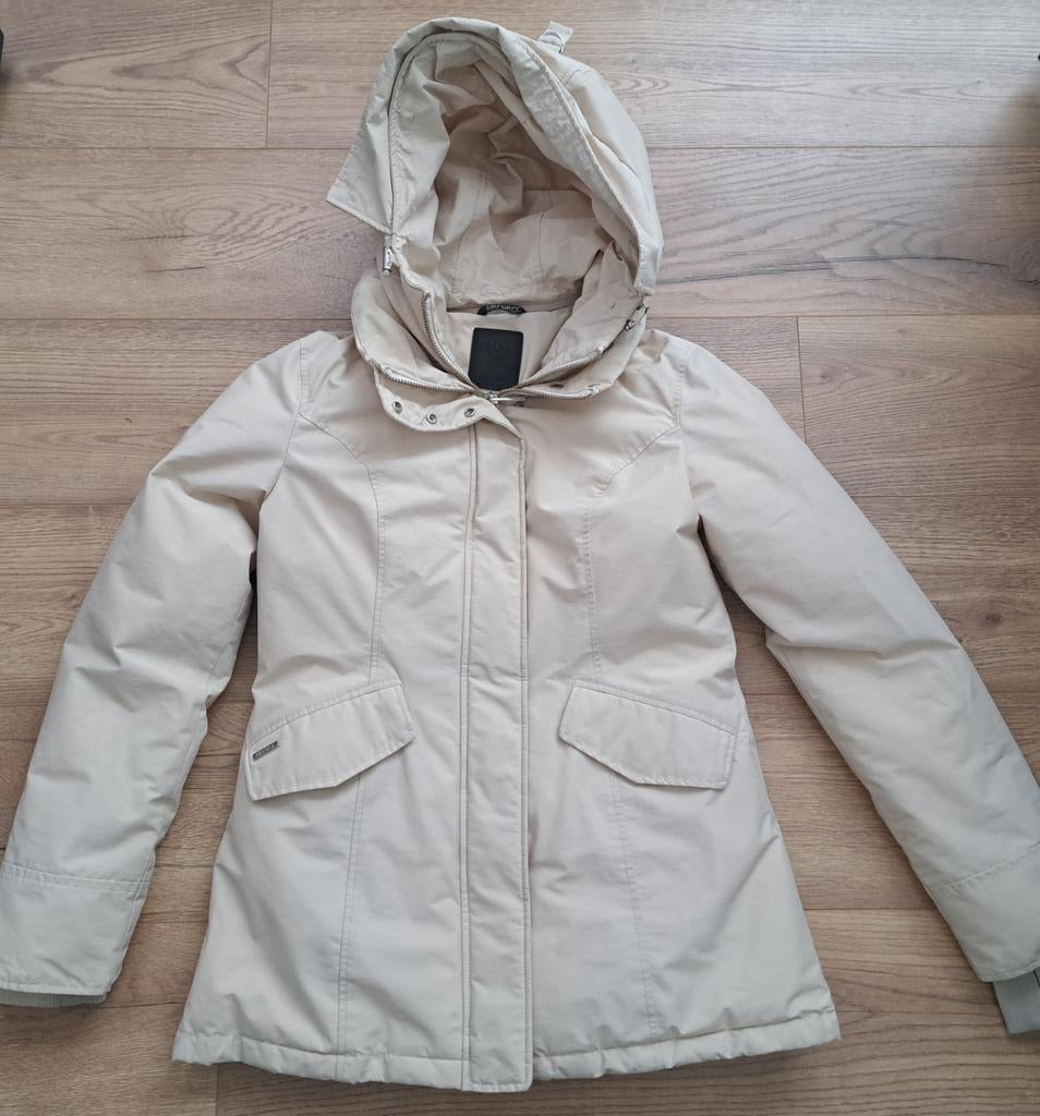 Hele mooie crème kleurige Airforce Double Zip 2 Pocket Parka, Ophalen of Verzenden, Airforce, Meisje, Jas