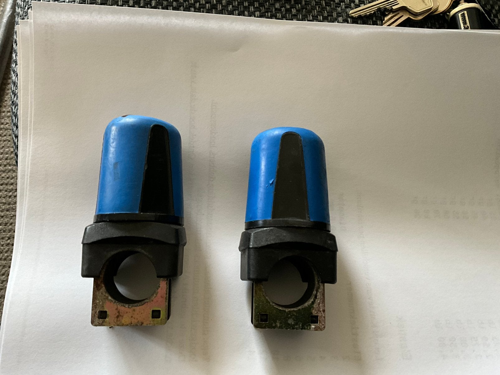 Rive 25 mm  klemsysteem. 2 stuks., Ophalen of Verzenden