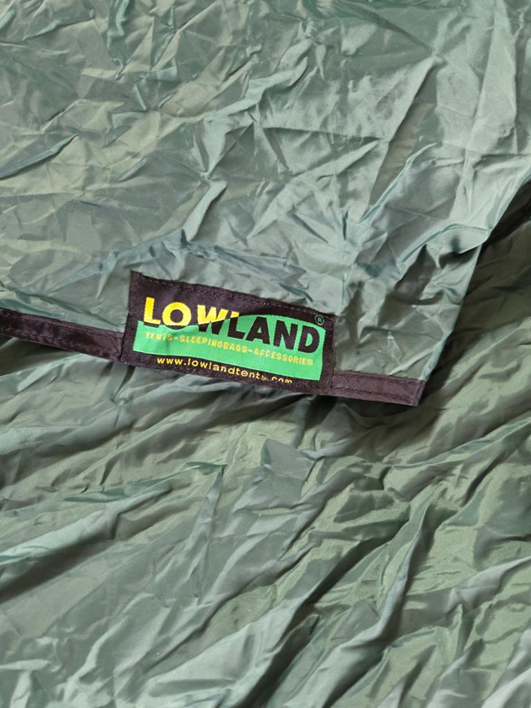 Lowland Tarp polyester - Groen 4.25 x 4.00, Ophalen of Verzenden, Gebruikt, Tot en met 2