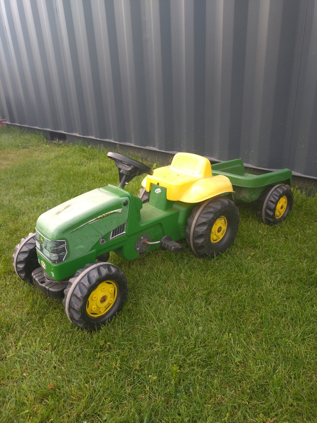 Rolly Toys John Deere traptractor met aanhanger, Ophalen, Gebruikt
