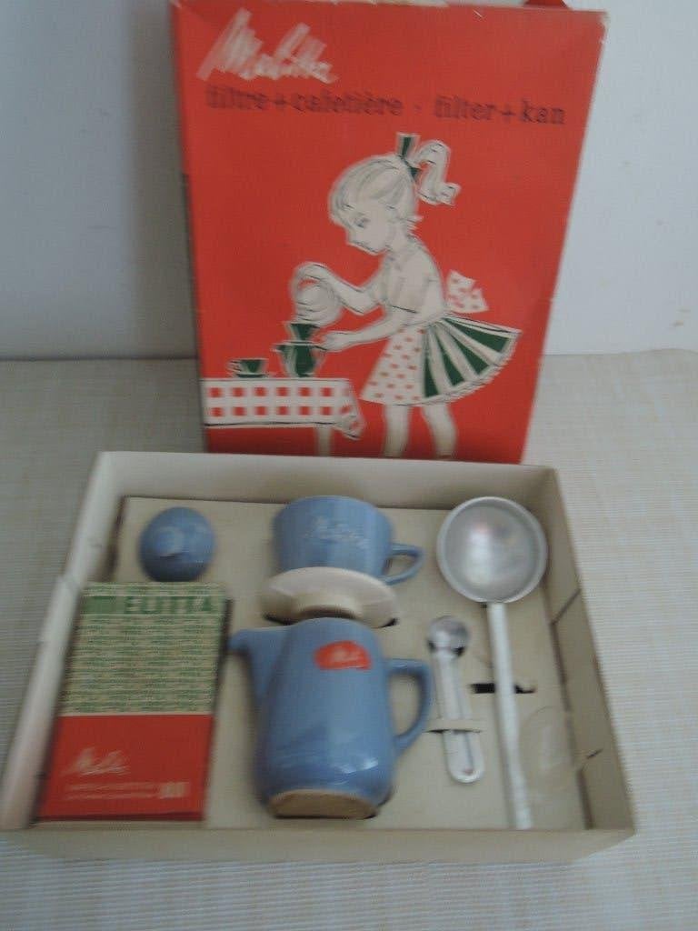 Speelgoed Melitta koffiekan met filter, Ophalen of Verzenden
