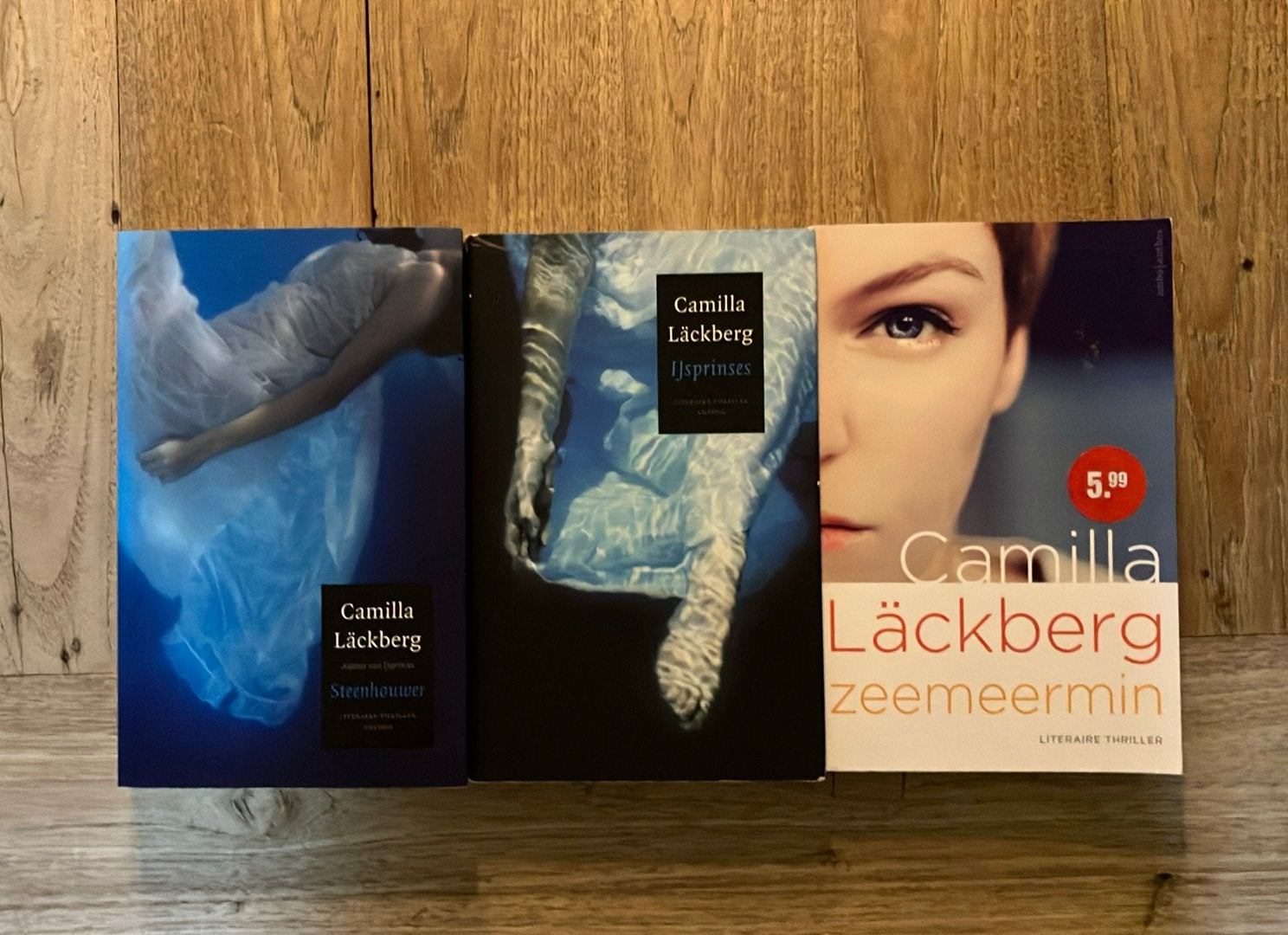 3x thriller Camilla Läckberg, Ophalen of Verzenden, Zo goed als nieuw