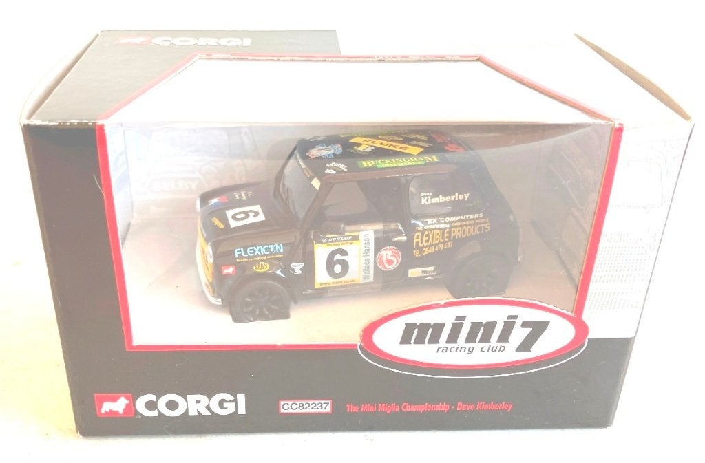 Mini Se7en Racing Club Dave Kimberley Corgi CC82237., Ophalen of Verzenden, Zo goed als nieuw, Auto