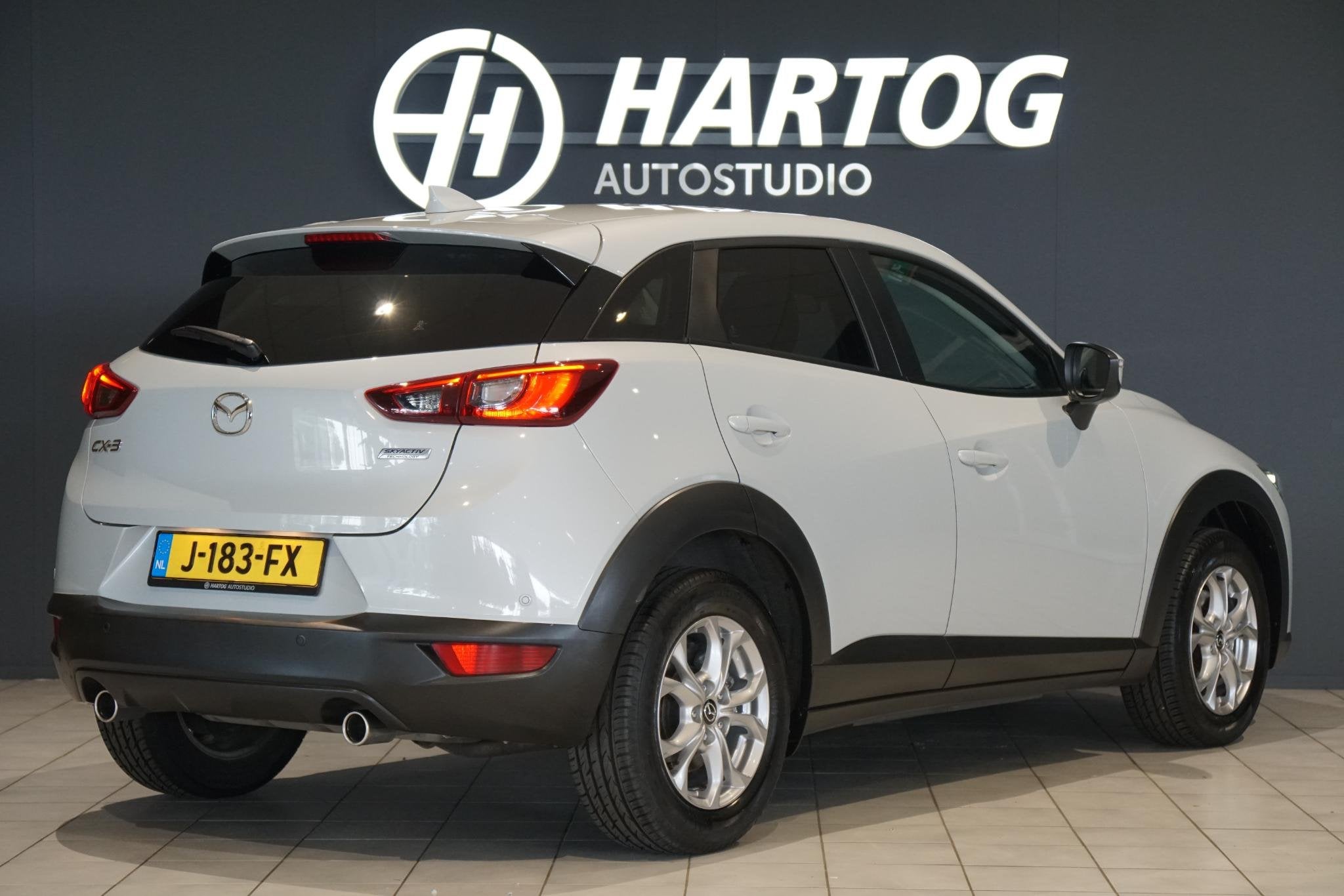 Mazda CX-3 2.0 SkyActiv-G 120 S + LED / NAVIGATIE / SENSOREN, Auto's, Voorwielaandrijving, 1998 cc, Stof, Gebruikt