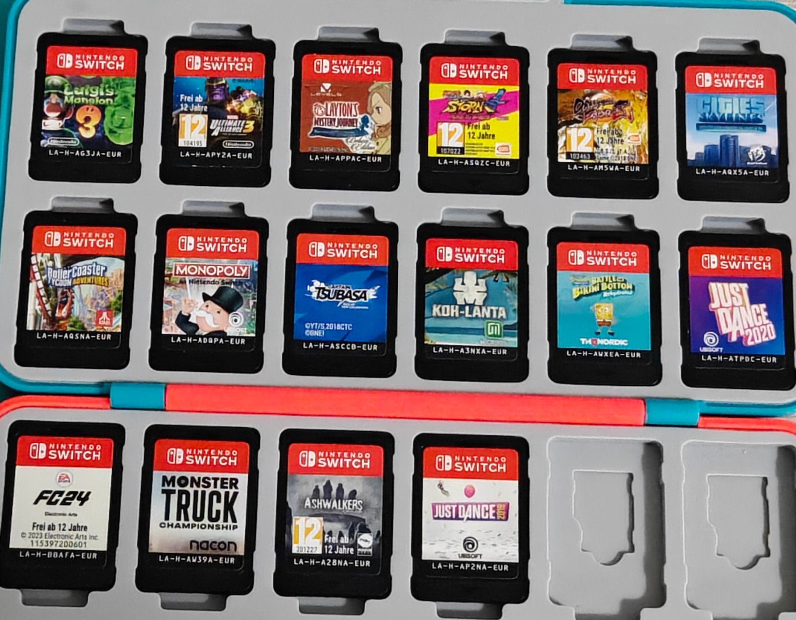 Nintendo Switch games - Diverse titels (zonder hoesje), Nintendo, Gebruikt, Nintendo of Europe GmbH, Goldsteinstr. 235, 60528 Frankfurt am Main, Duitsland