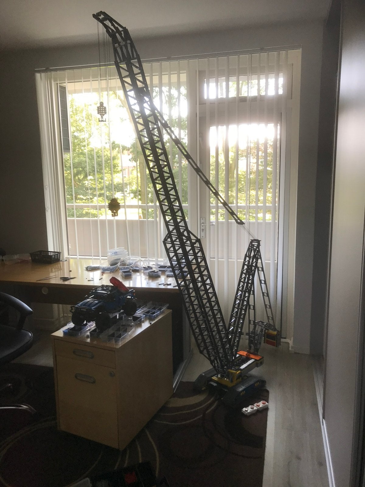 Moc crawler crane, Auto offroad, Zo goed als nieuw, Overige schalen, Ophalen