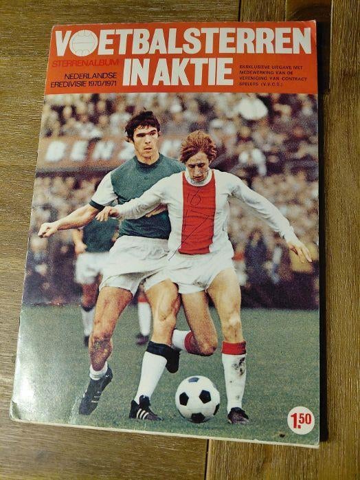 Voetbalsterren Vanderhout Eredivisie 1970-1971, Ophalen of Verzenden, Zo goed als nieuw, Overige binnenlandse clubs, Poster, Plaatje of Sticker