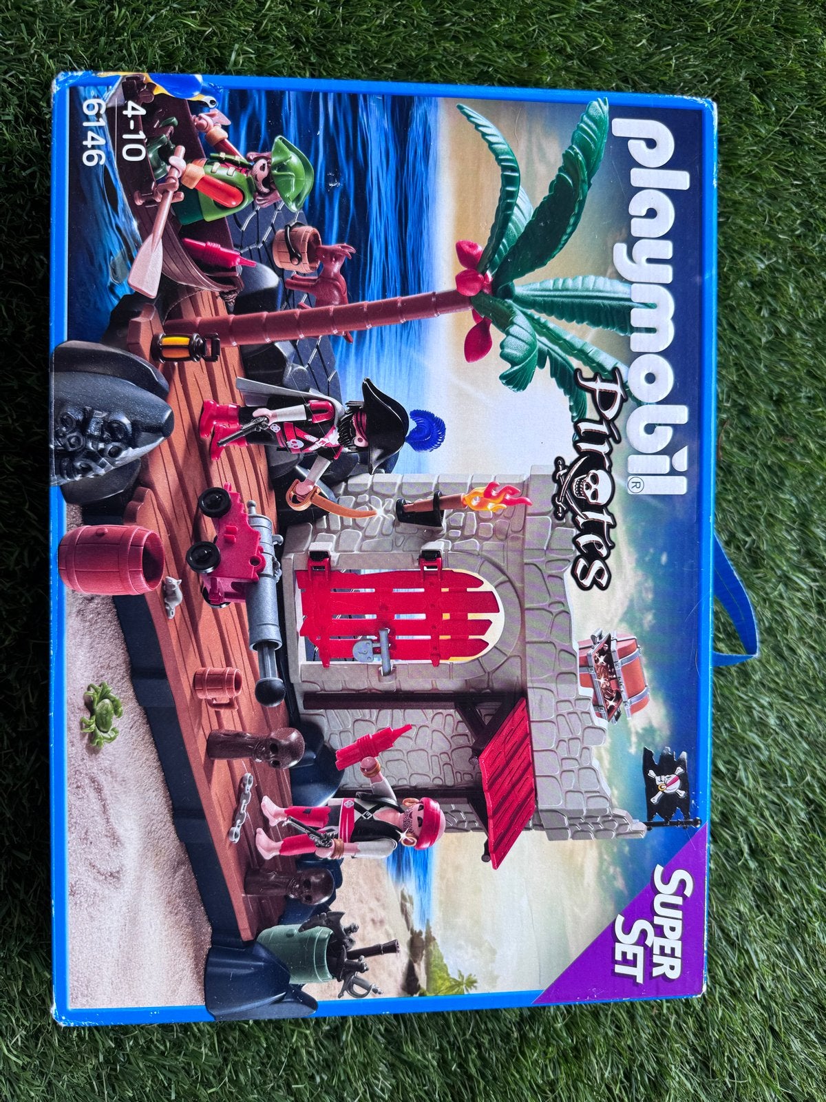 Playmobil Piraten Super Set 6146 - Compleet met doos, Ophalen of Verzenden, Zo goed als nieuw, Complete set