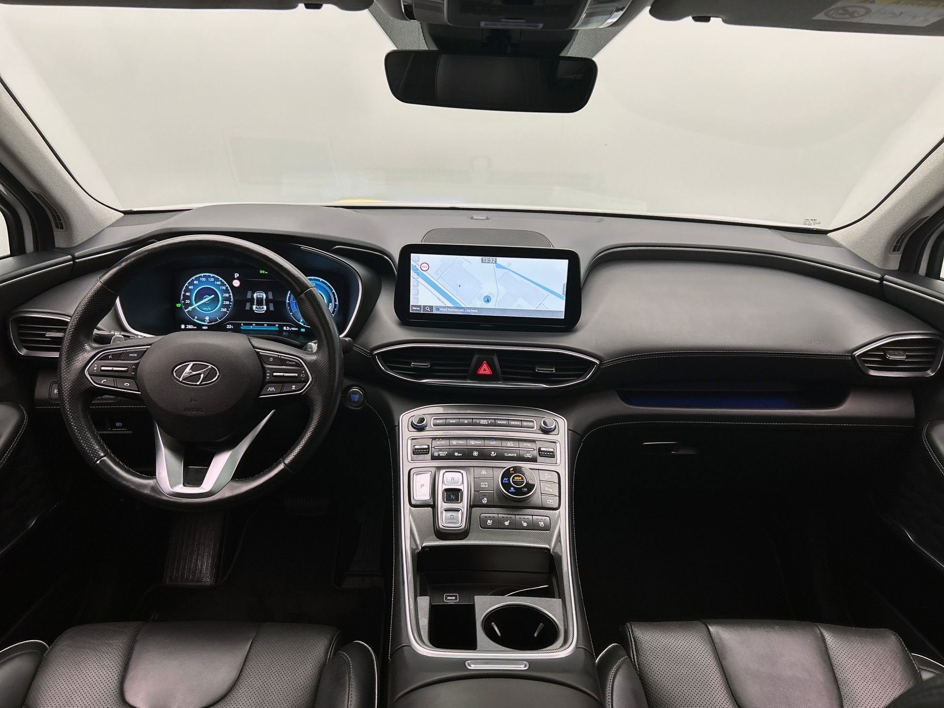 Hyundai SANTA FE 1.6 T-GDI PHEV Premium Plus Sky 7 Persoons, Auto's, 1350 kg, Santa Fe, Gebruikt, 4 cilinders