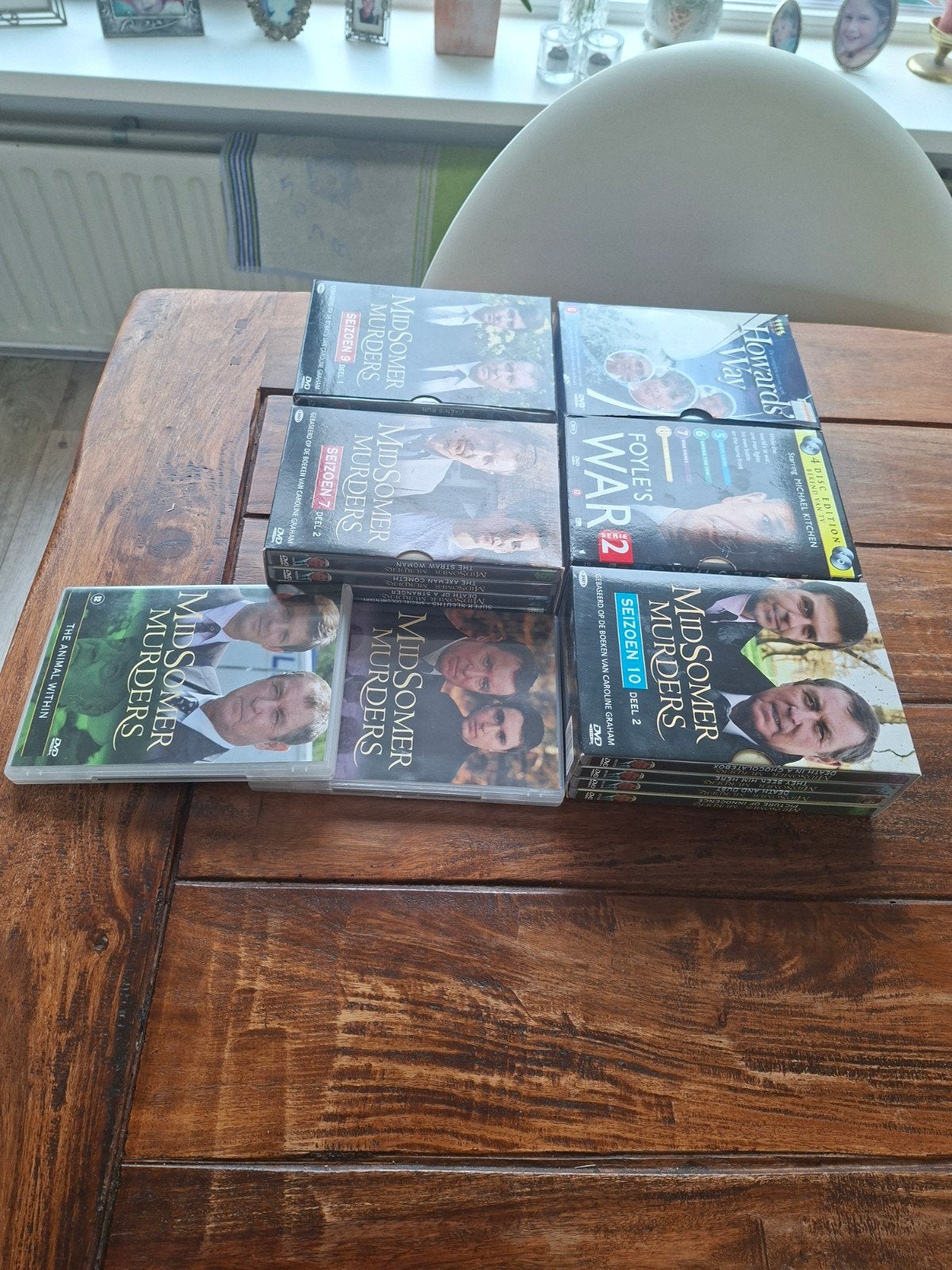 22 DVD's: Howards Way, Foyle's War & Midsomer Murders, Cd's en Dvd's, Ophalen