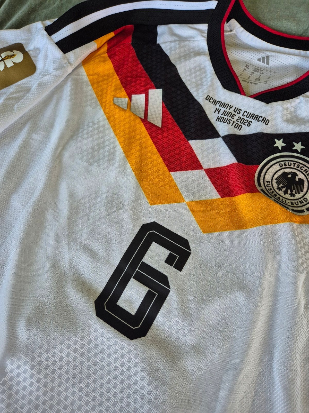 thuisshirt wk 2026 Duitsland L/XL, Sport en Fitness, Voetbal, Maat XL, Verzenden, Nieuw, Shirt
